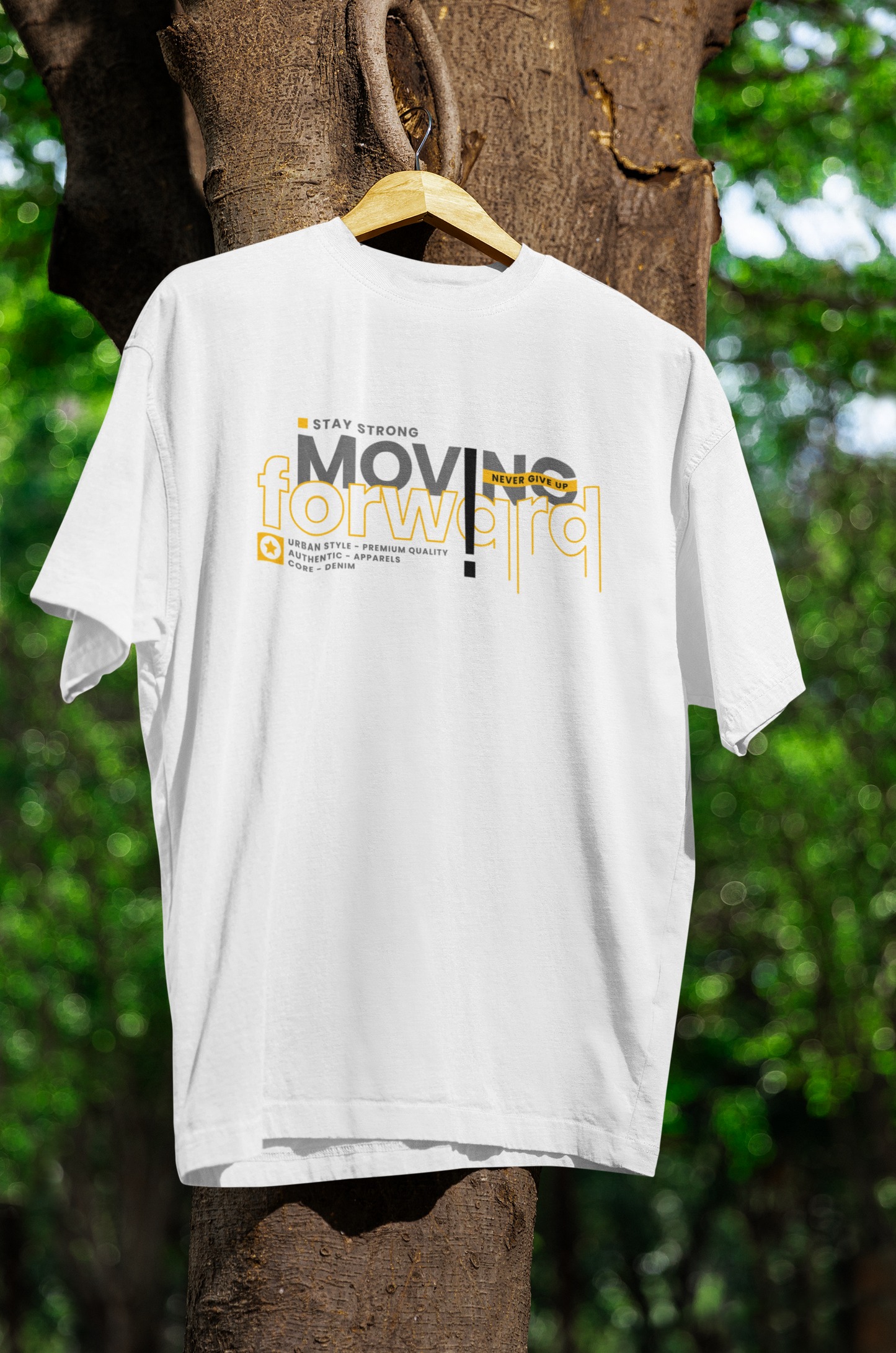 Move Forward –  Oversized T-Shirt