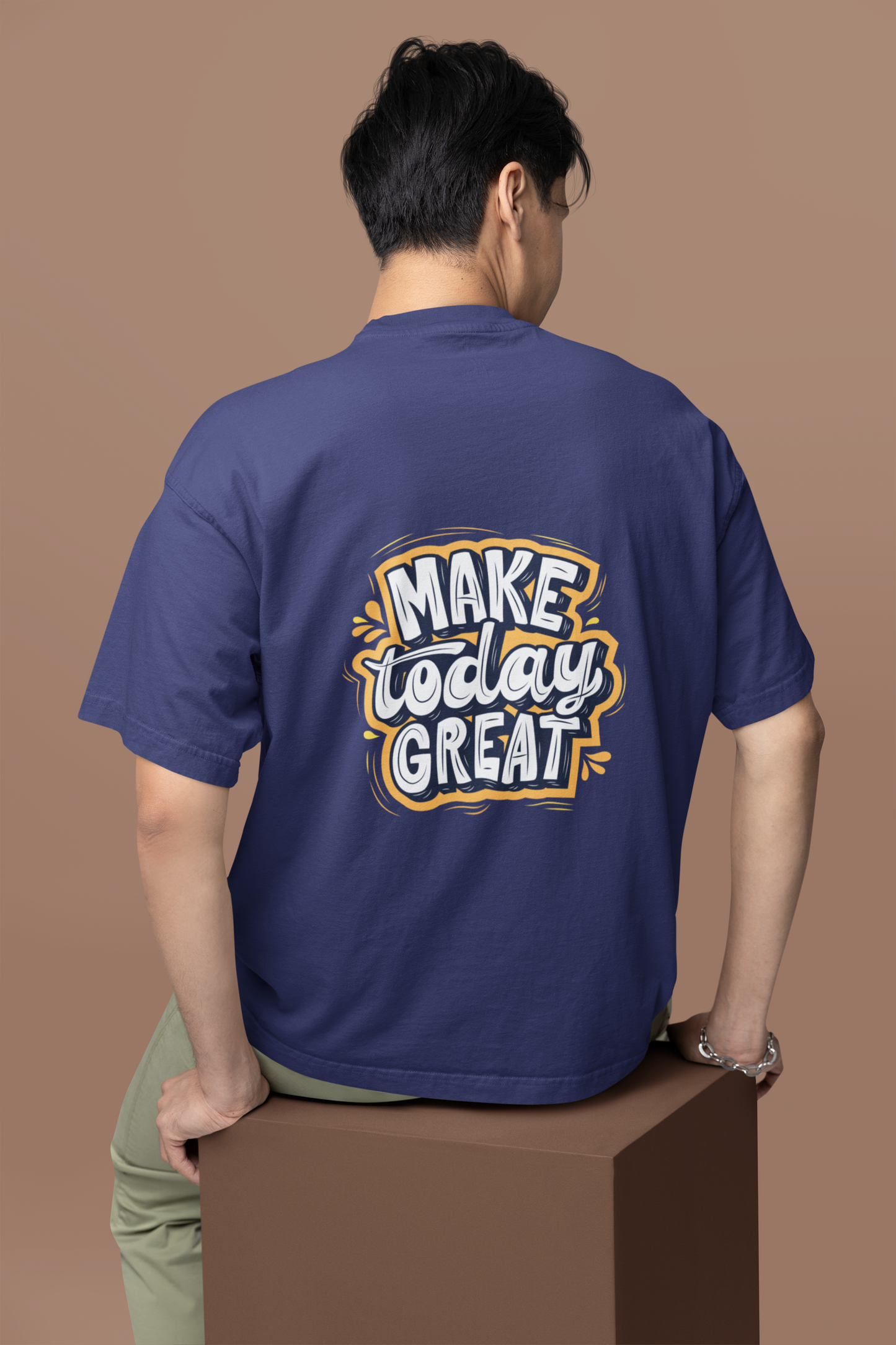 Oversized Streetwear T-Shirt – Make Today Great