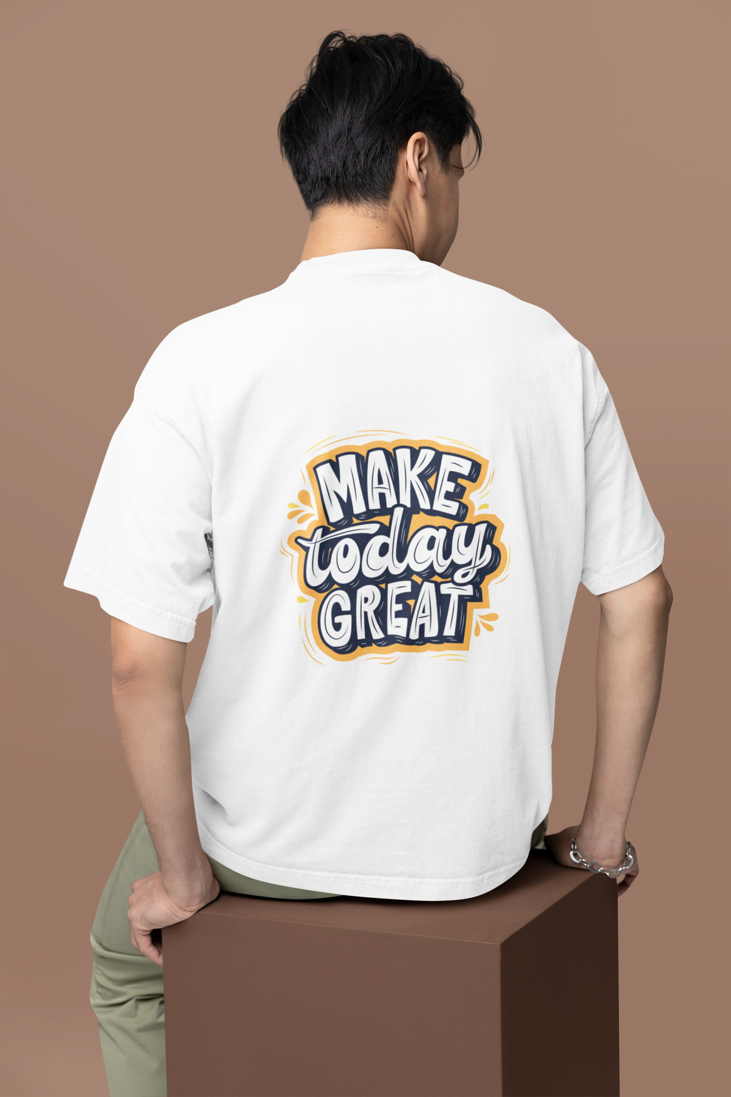 Oversized Streetwear T-Shirt – Make Today Great