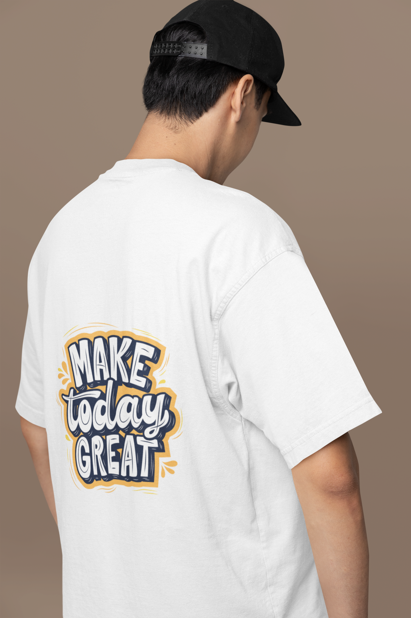 Oversized Streetwear T-Shirt – Make Today Great