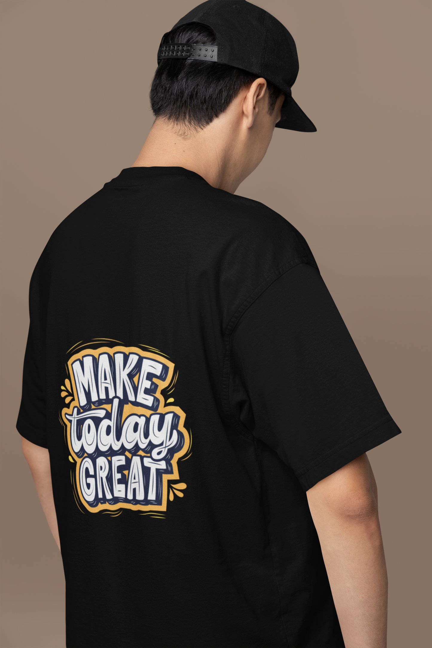 Oversized Streetwear T-Shirt – Make Today Great