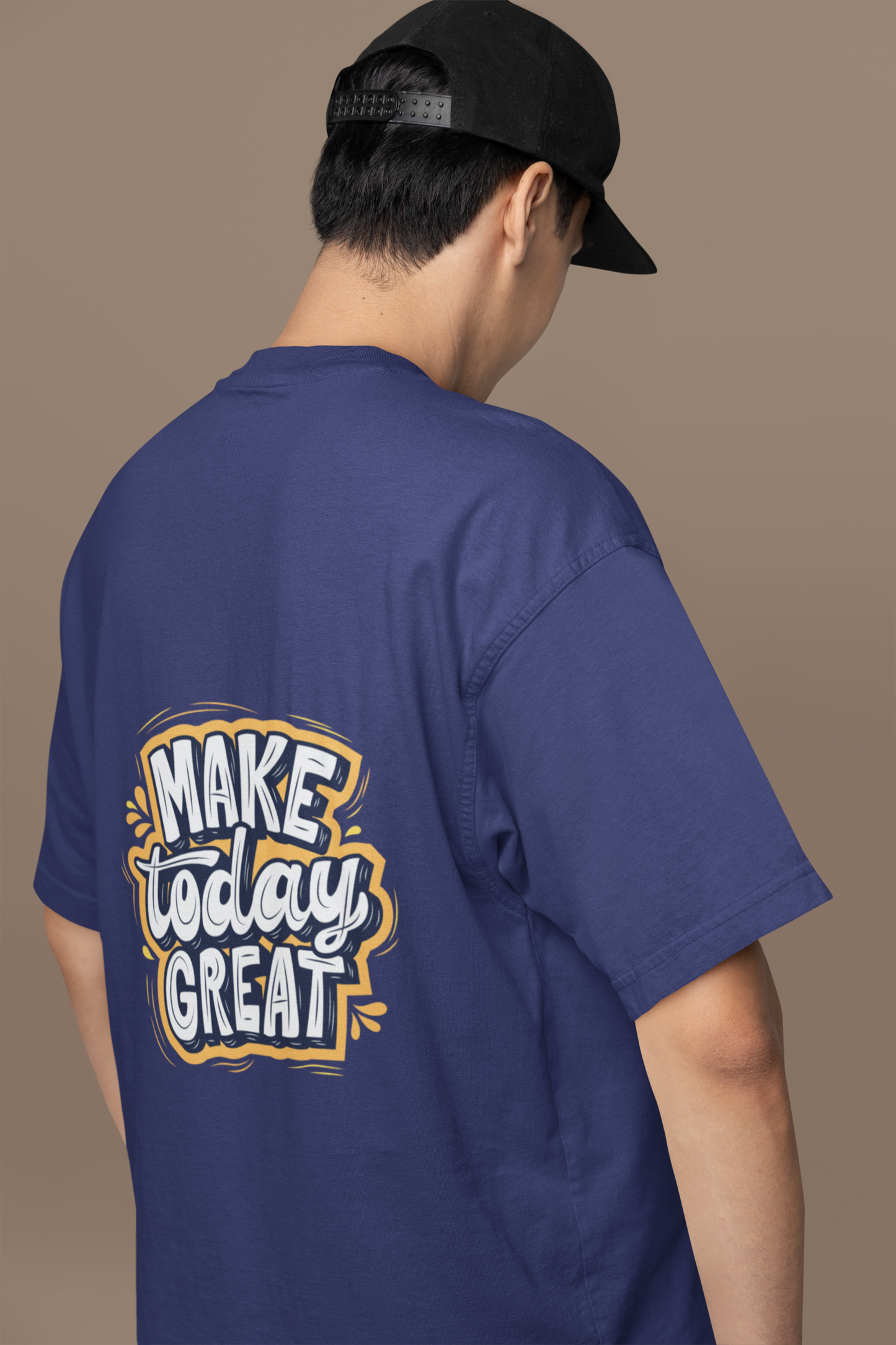 Oversized Streetwear T-Shirt – Make Today Great